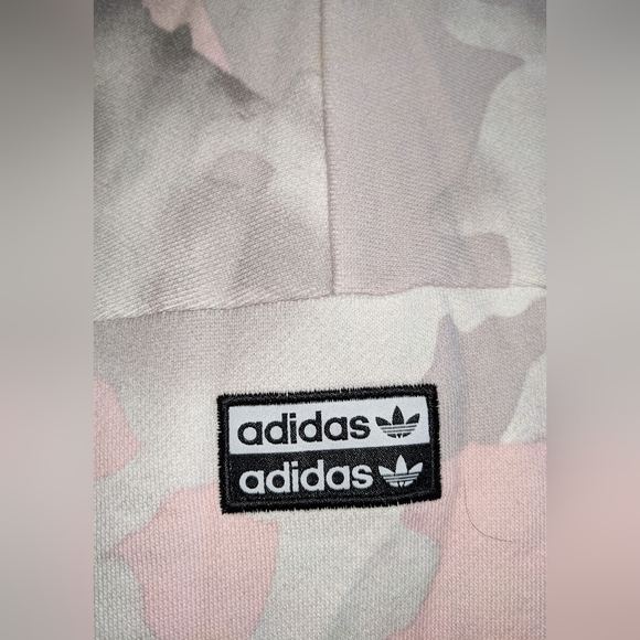 NWT, Adidas Camo Funnel Mock Neck Pullover Sweater. Size XS/Small. - Picture 7 of 9